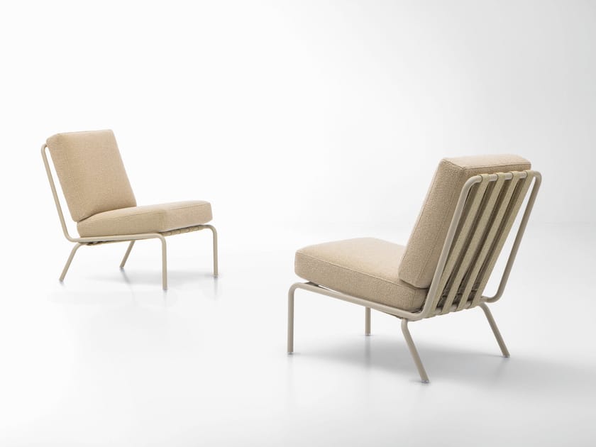 Тканевое кресло с мягким сиденьем Paola Lenti AZUL ARCH-00132216