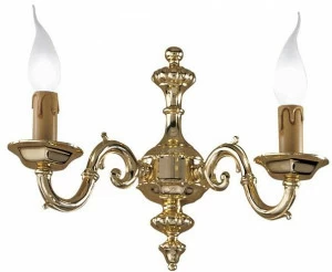 Possoni Illuminazione Настенный светильник из полированной латуни Carolyn 1161/a2