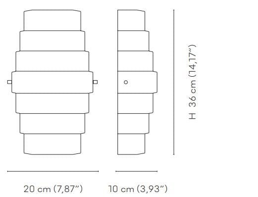 Настенный светильник из дутого стекла VENINI Zoe ARCH-00067787 - Вид №2