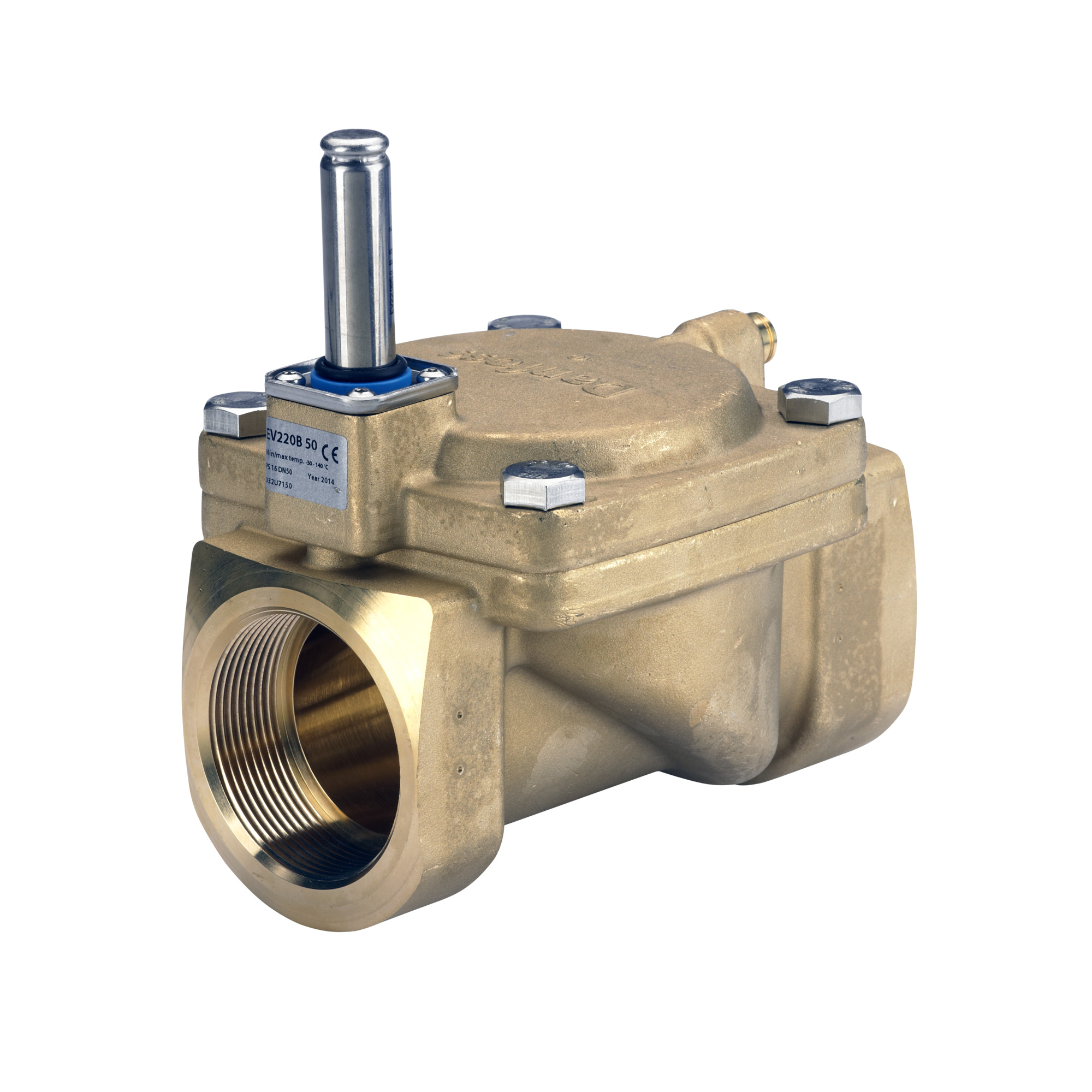 Danfoss EV220B — двухходовые электромагнитные клапаны для общей промышленности Клапан электромагнитный EV220B с кат. 032U151831  - Вид №73