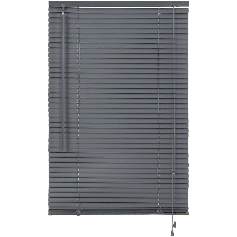 Жалюзи 60x155 см ПВХ цвет графит Santreyd Жалюзи ПВХ STLM-2044551