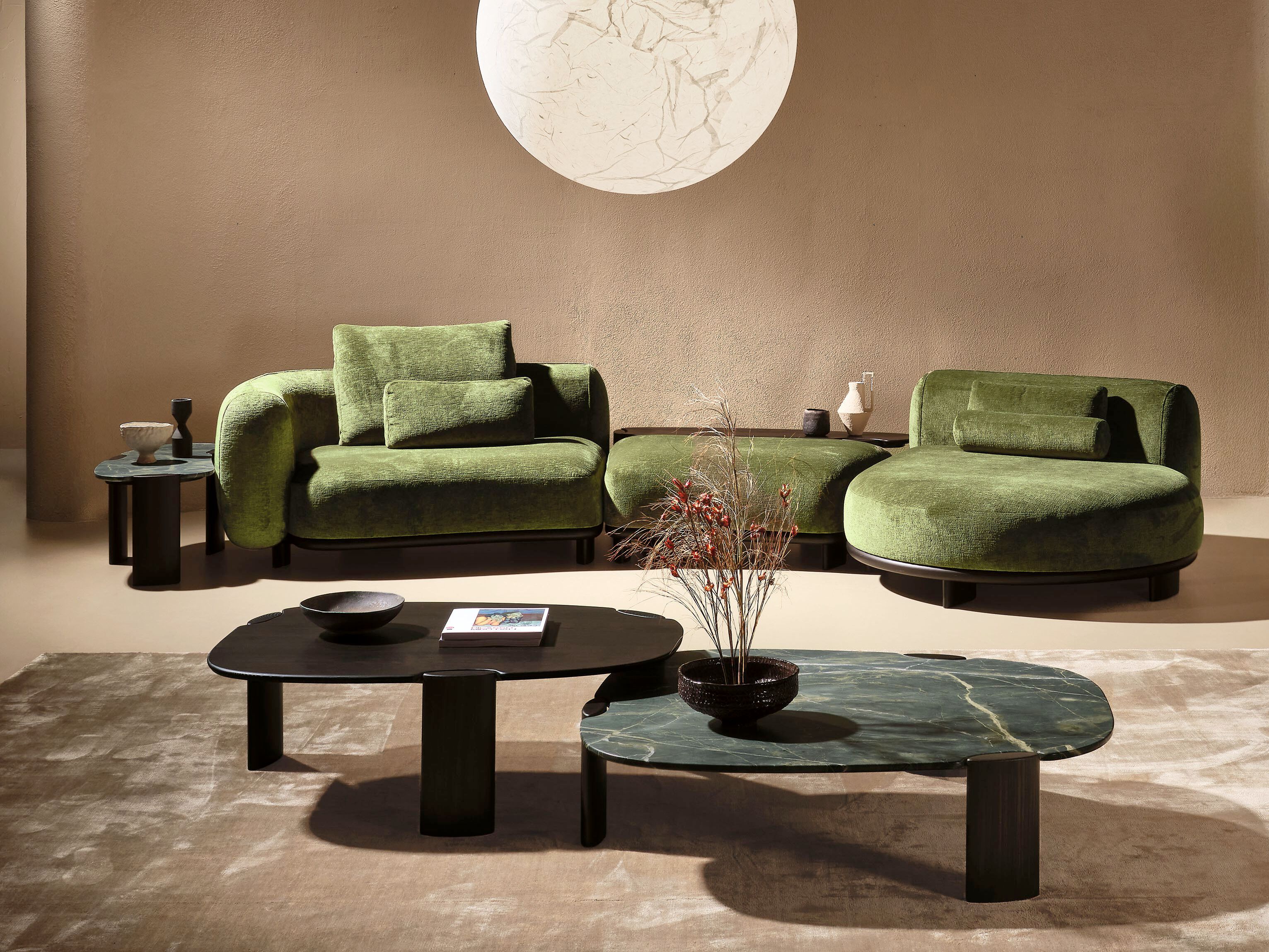 Тканевый диван с деревянной основой Naturedesign Home ARCH-00053395 - Вид №5