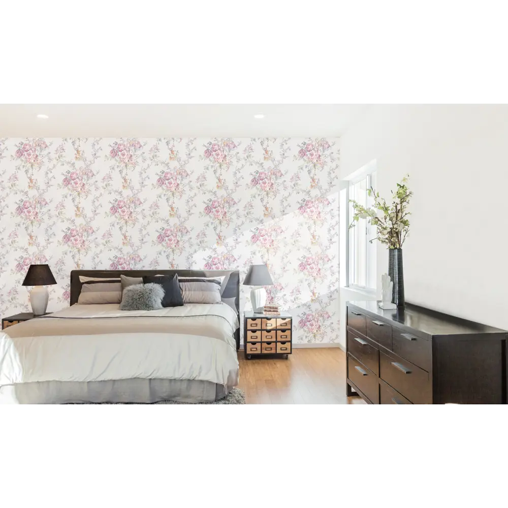 Обои флизелиновые Startdeco Полина голубые 1.06 м 989224 STLM-2194549 - Вид №1