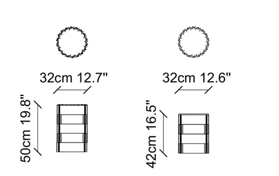 Травертин круглый журнальный столик NDESIGN Ezora ARCH-00122166 - Вид №4