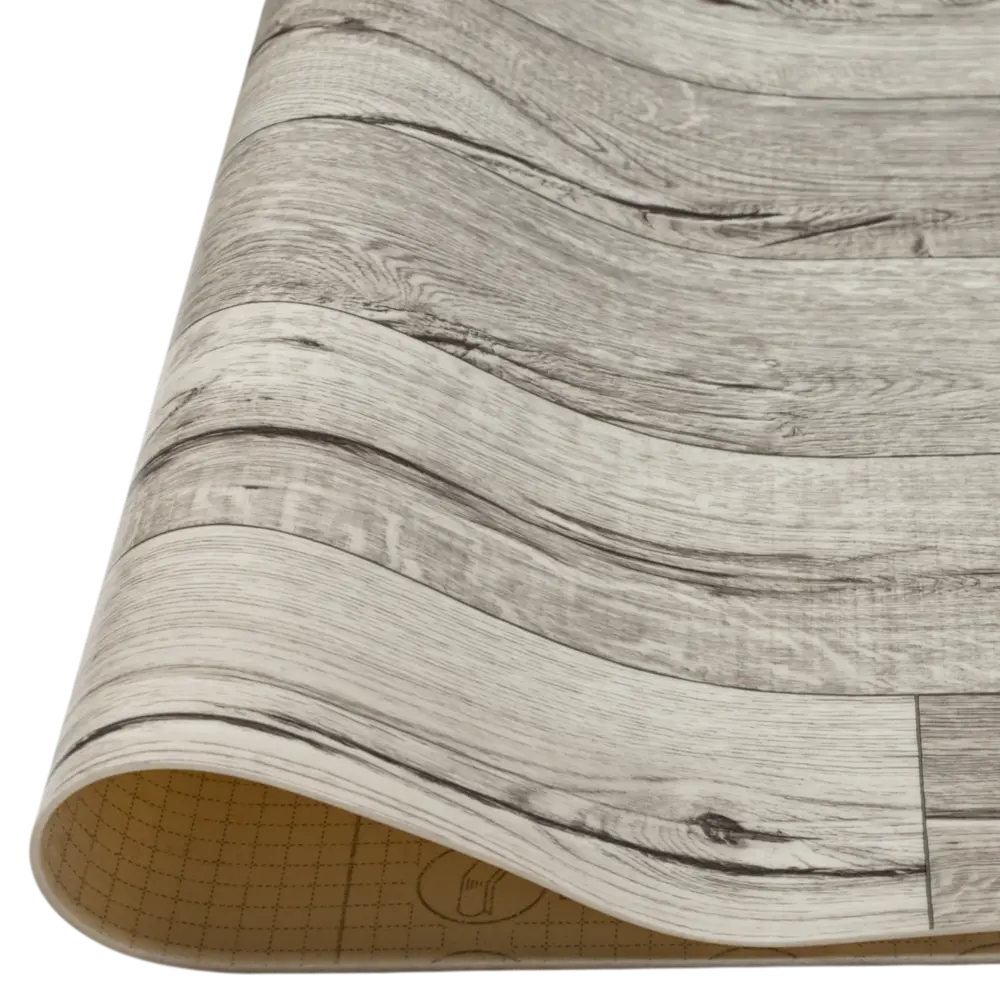 Линолеум бытовой KREAFORTA «Эйпен» серый под дерево, 23 класс, ширина 4 м 89436098 STLM-1583713 - Вид №3