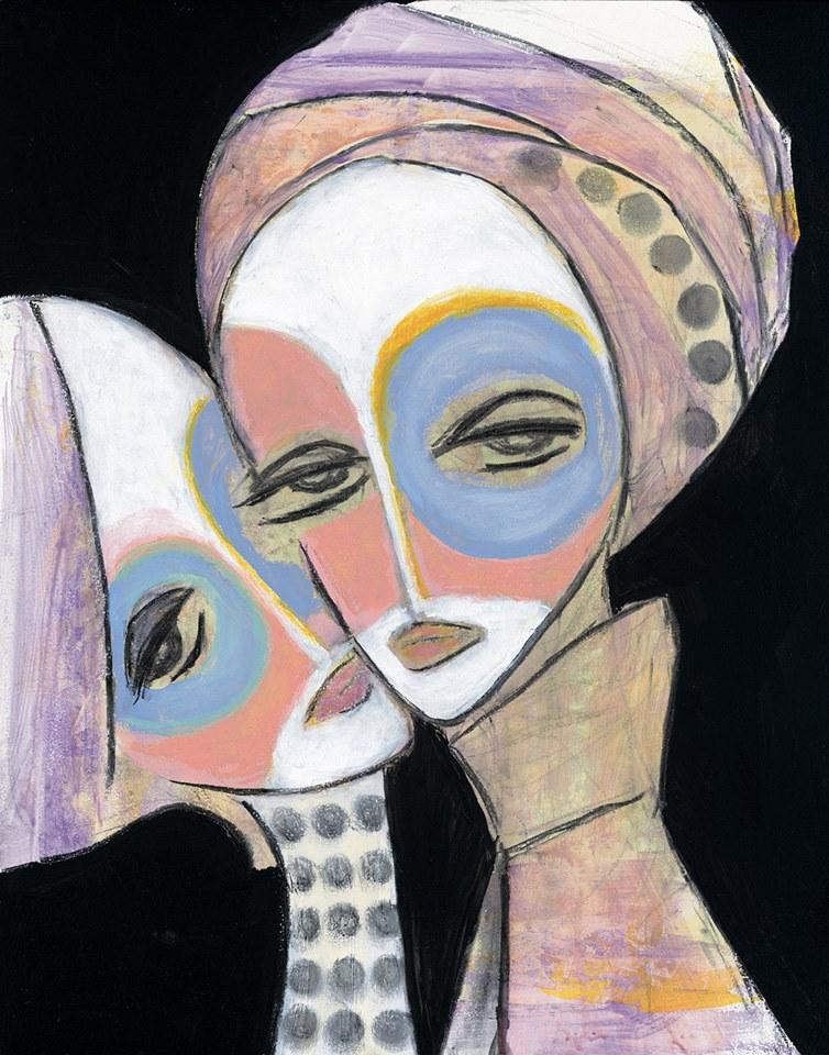 MOMENTI Авторский художественный принт Crazy home paintings Fr-007 - Вид №1