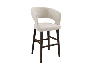 Тканевый кухонный стул с подлокотниками