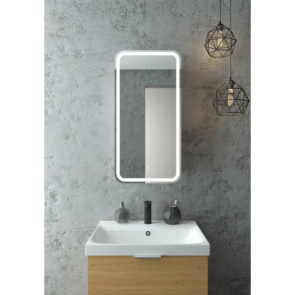 Santreyd Elmer — Зеркальный шкаф с LED-подсветкой для ванной 89180068 STLM-0079578 - Вид №6