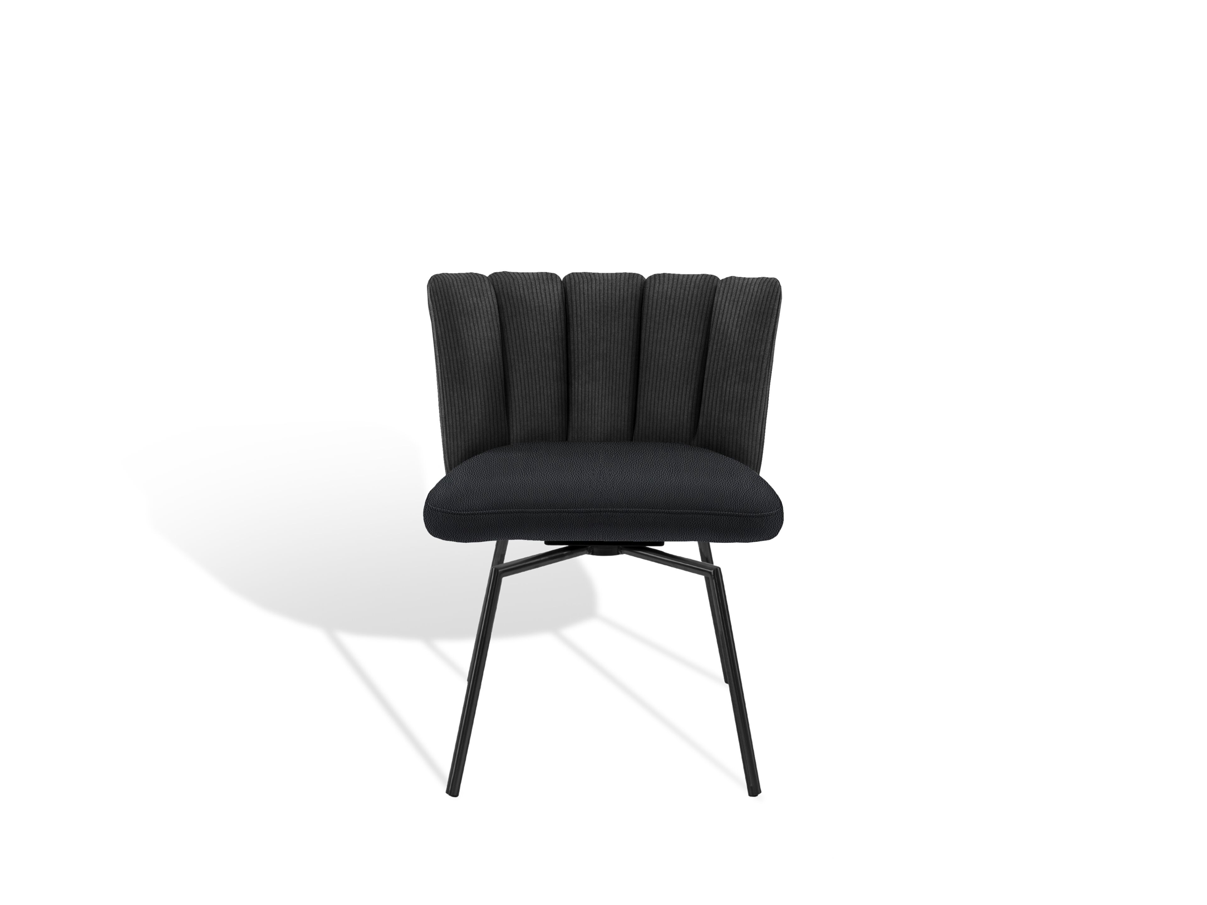 Мягкий стул с крестообразной рамой KFF ARCH-00134321 - Вид №1