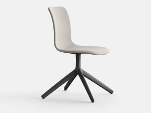 Мягкий тканевый операционный стул на насесте