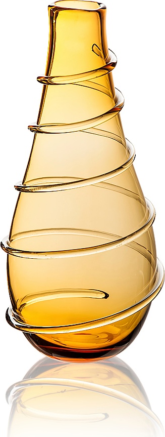 10601203 IVV Ваза IVV "Объятие" 50см (янтарная) Стекло 