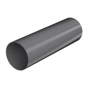 Труба Verat 2 м цвет серый, глянец