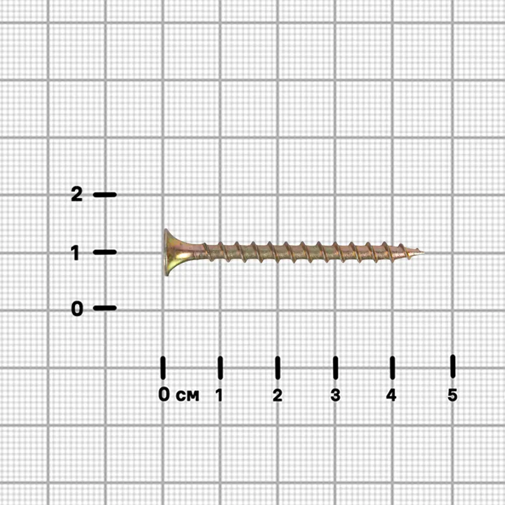 Саморезы по дереву DILWIS оцинкованные 3.5×45 мм (20 шт) 89386200 STLM-1574456 - Вид №2