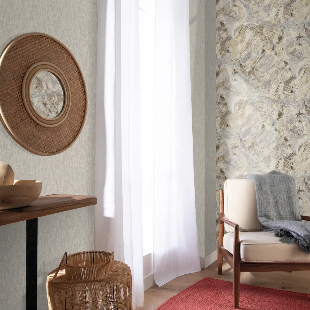 Обои флизелиновые Wall Up Canyon коричневые 1.06 м 650143 STLM-2083807 - Вид №4