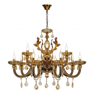 Подвесная люстра iLamp Asia 81069-8+4 BR