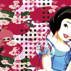 1-415-Charming-Snow-White Фотообои Komar Disney 0.73х2.02 м