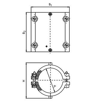 SANIT 60003010099 армирование кронштейн  - Вид №1
