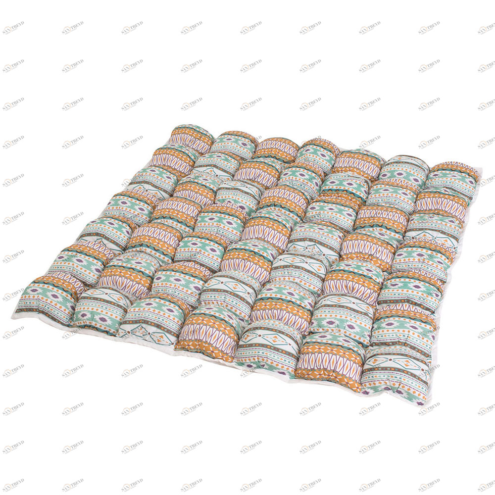 Коврик Бомбон для вигвама Aztec VAMVIGVAM AZTEC 281587 Красный;голубой Santreyd