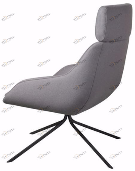 Casala Кресло из ткани с подголовником Blue sun-id-1391981