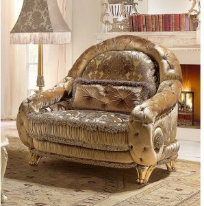 Barnini Oseo Кресло с обивкой из ткани с подлокотниками David Dv 81