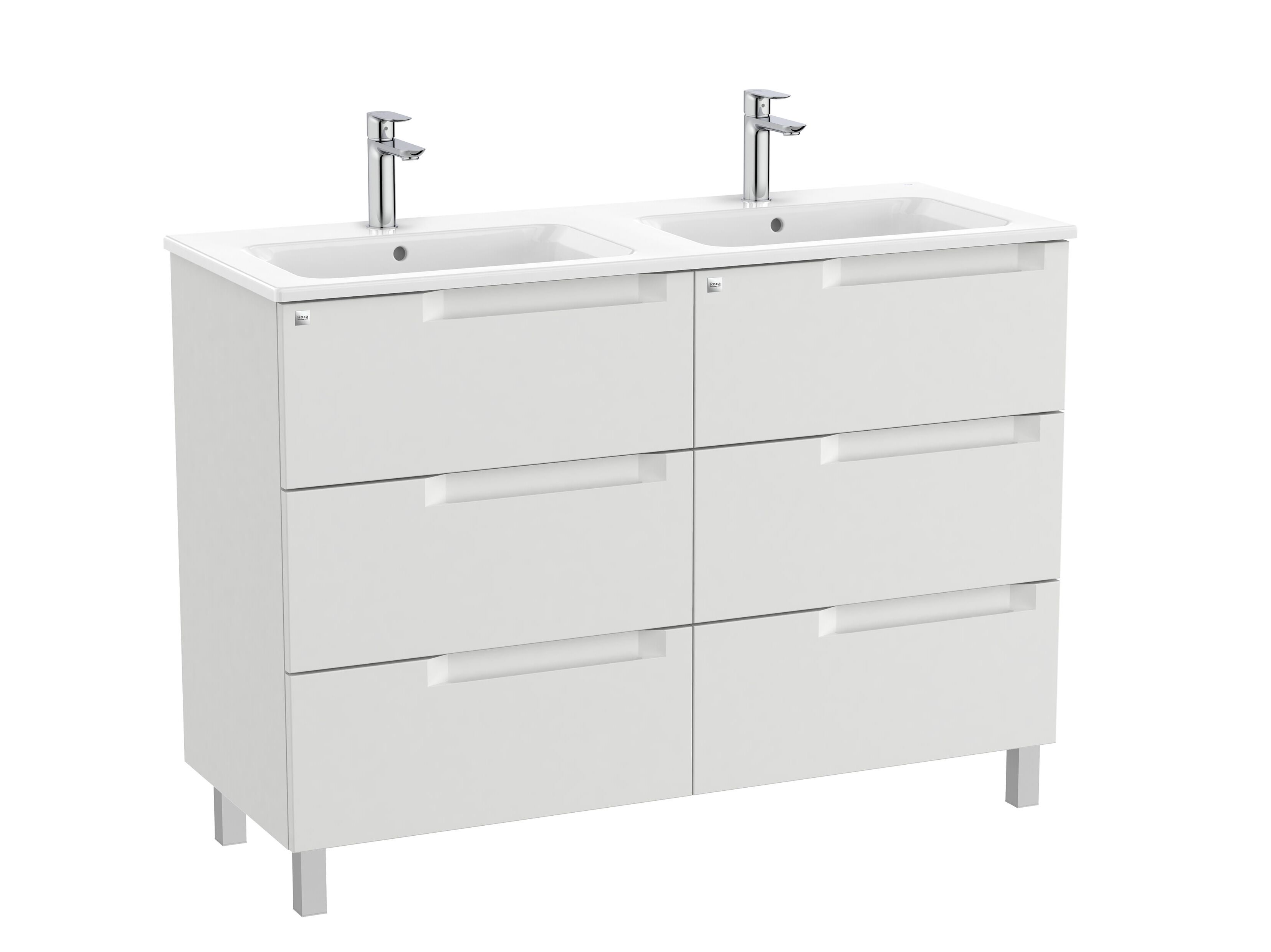 Деревянный двойной напольный умывальник Roca Aleyda ARCH-00131114