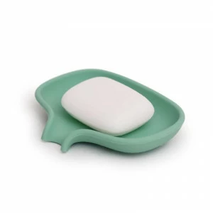 Мыльница мятная с носиком для слива BOSIGN  00-3869406 Голубой