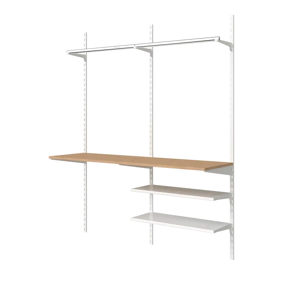 Кронштейн для штанги Spaceo цвет белый STLM-2130241 - Вид №39