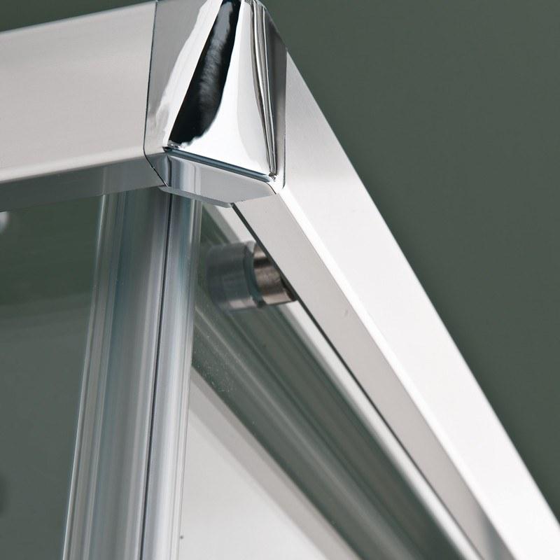 Samo Прямоугольная угловая душевая кабина с раздвижной дверцей Classica B0916 - Вид №5