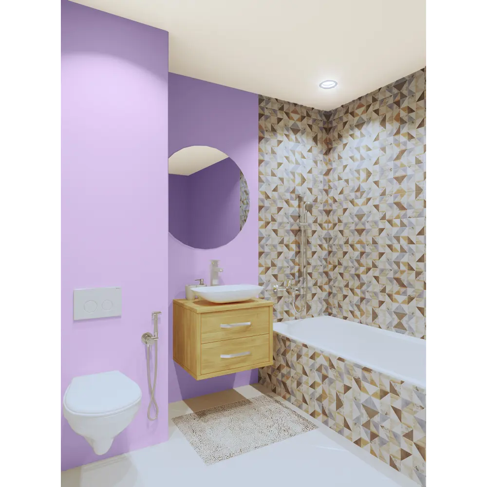 Краска для кухни и ванной цвет дымчатый топаз 0.9 л 81963994 STLM-2031604 PARADE ICE  - Вид №4
