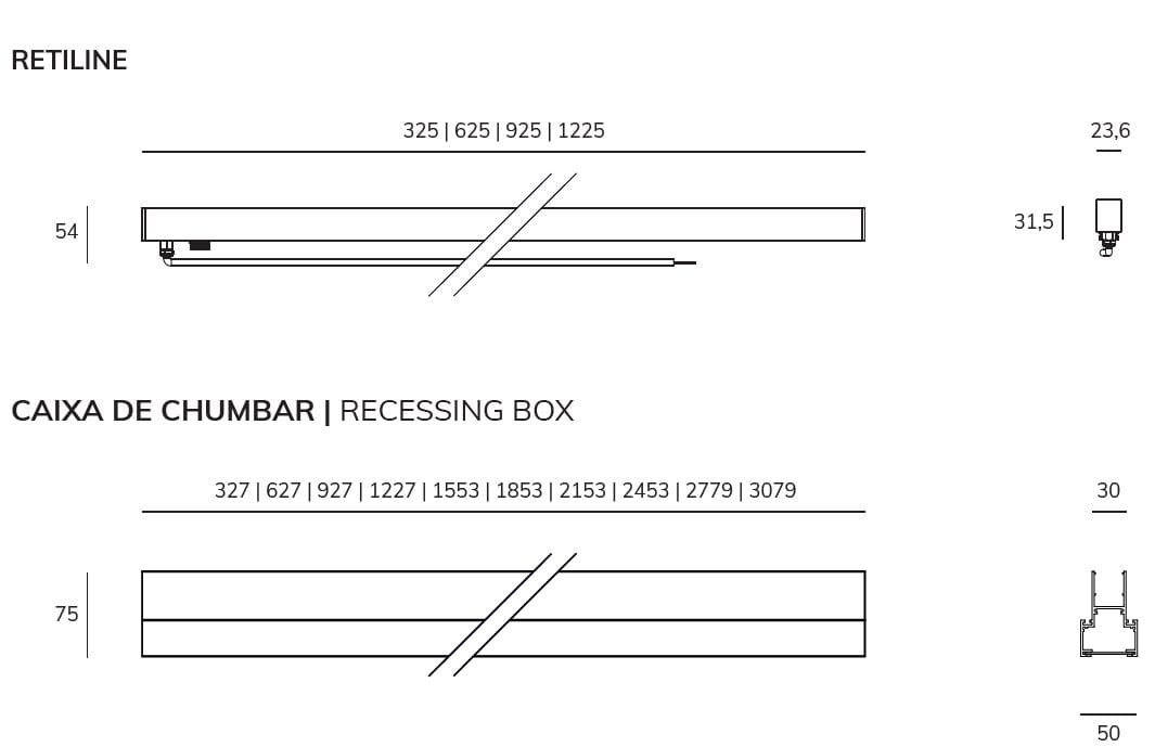 Линейный профиль для наружного встраиваемого поликарбоната Exporlux RETILINE PV EN ARCH-00073073 - Вид №2
