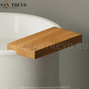 Полка для раковины VIEQUES ироко