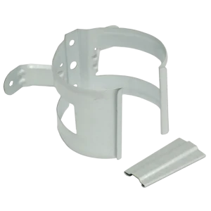 Кронштейн трубы на дерево РЕ 90 мм оцинкованный