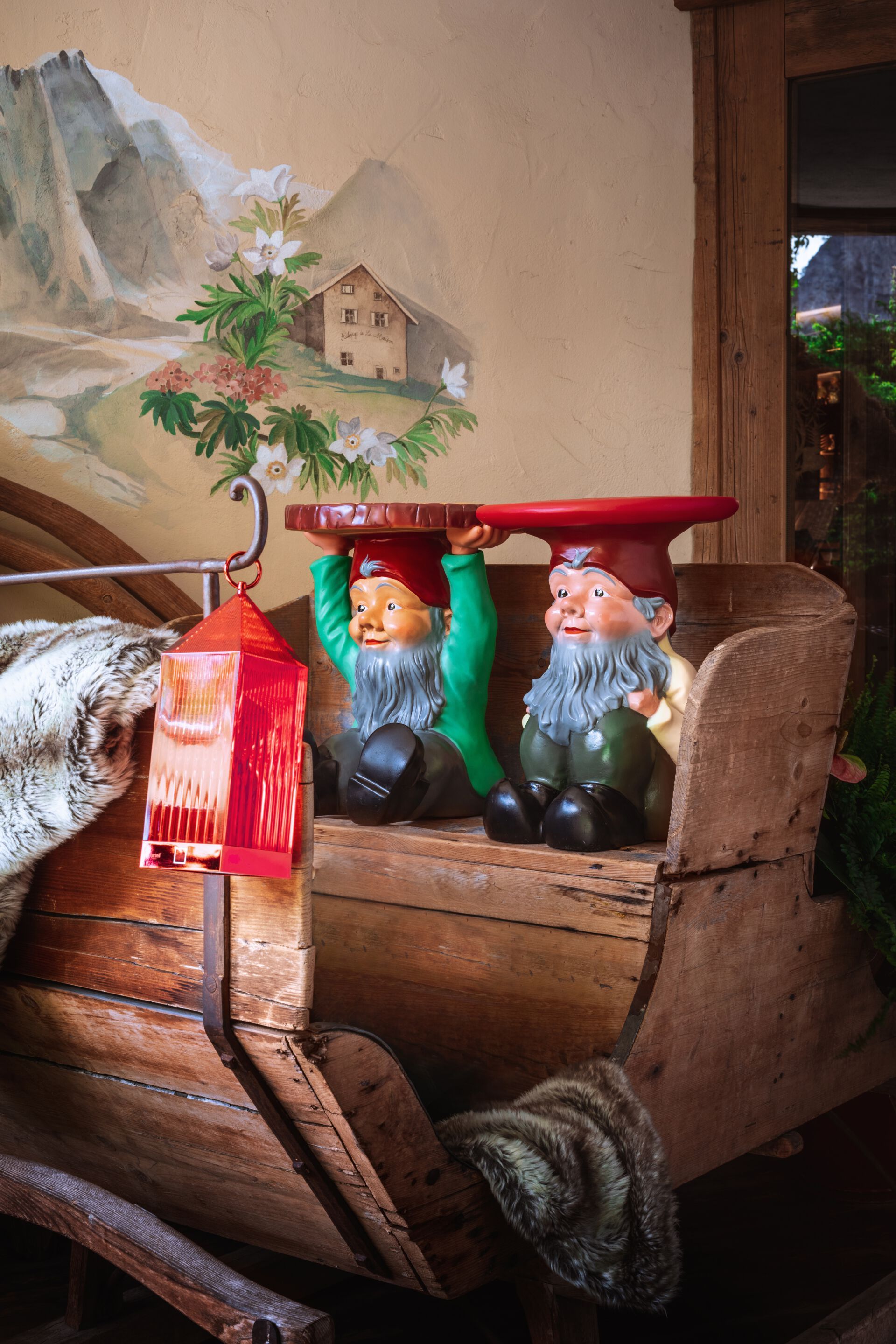 Круглый стол для сада из инженерного пластика Kartell NAPOLEON ARCH-00116440 - Вид №5