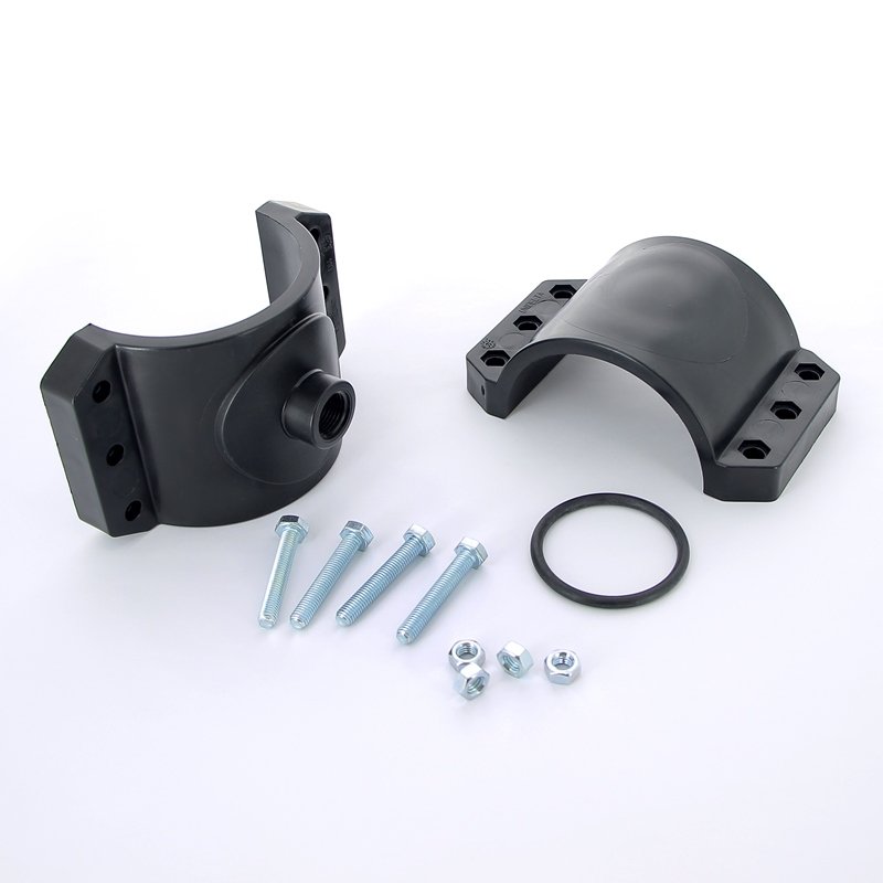 Врезка монтажная 50 x 3/4" ВР, 4 болта, для труб ПНД UNIDELTA 1019050003 - Вид №2