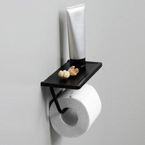 K-1525 Держатель туалетной бумаги с полочкой для телефона WasserKRAFT