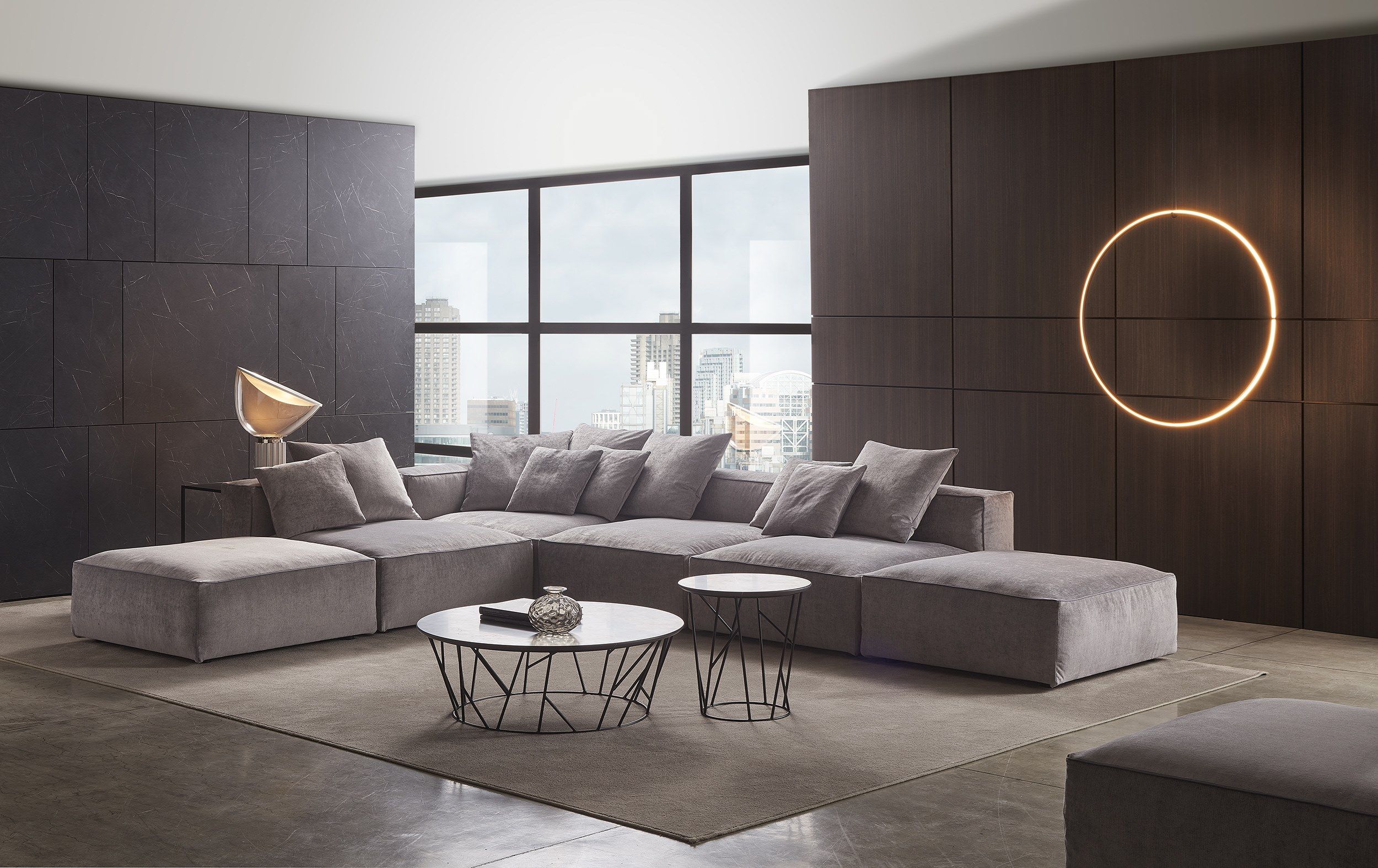 Угловой диван из ткани Marelli GARY ARCH-00126881 - Вид №4