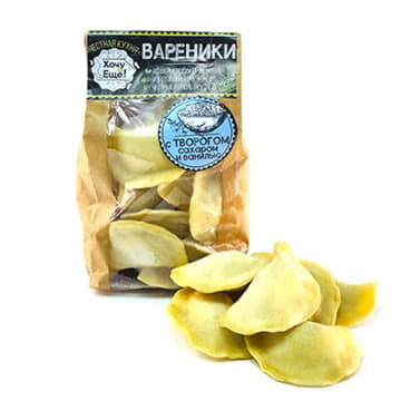 Вареники из творога с ванилью Честная кухня Хочу Ещё 450 г Santreyd 23623