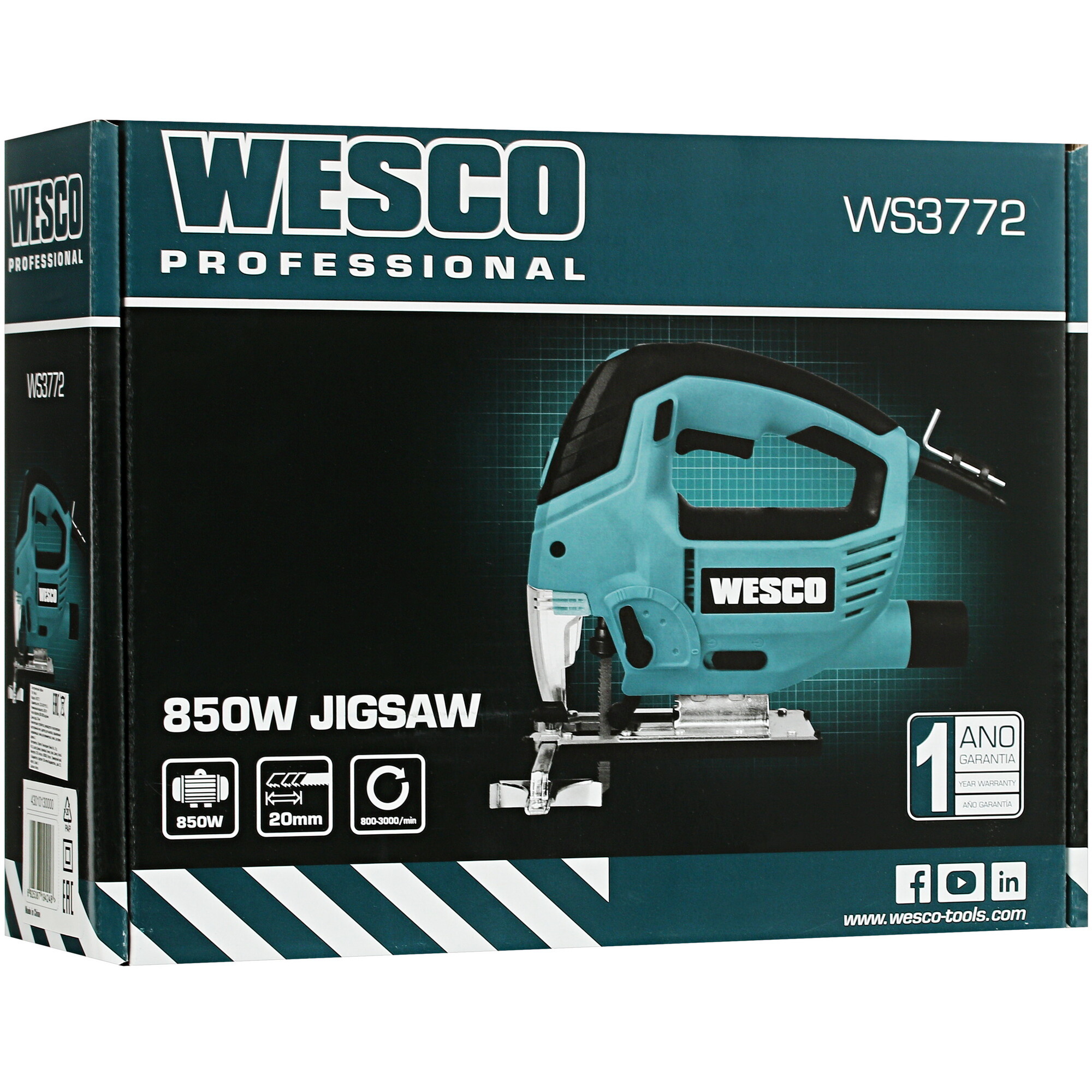 Электрический лобзик Wesco WS3772 5094326 STDN-0063272 - Вид №9