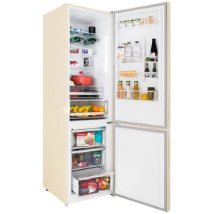 92028231 Отдельностоящий холодильник Hiberg RFC-400DX NFGY inverter 59.5x200 см цвет бежевый STLM-1494171