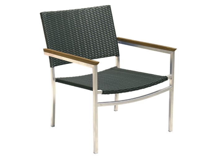 Полиэтиленовое садовое кресло с подлокотниками Il Giardino di Legno ARCH-00028960