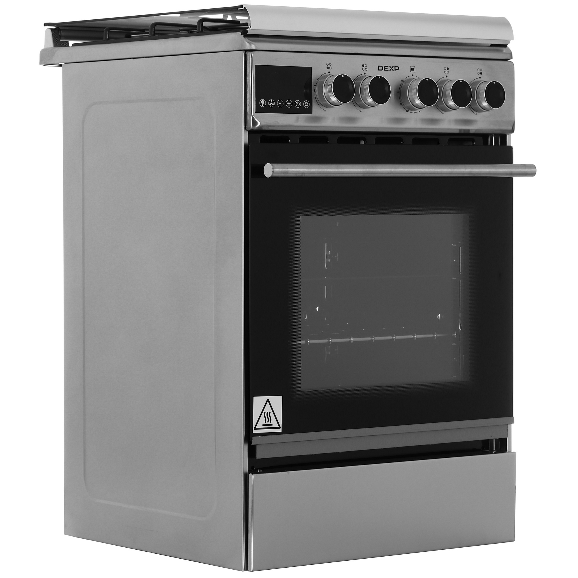 9119564 Газовая плита DEXP G35-2 серебристый STDN-0079379 - Вид №1