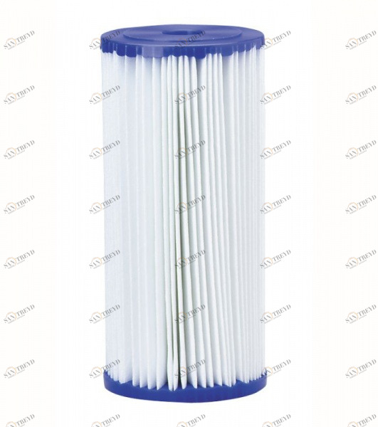 Картридж Аквабрайт для мех. очист. воды, 5 мкр, SLIM Line 10" гофриров. полипроп. ГП-5 М 132474 31621