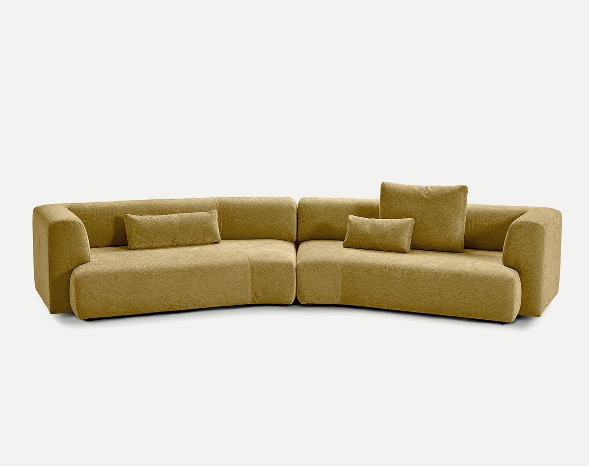 Изогнутый модульный диван из хлопка SANCAL ARCH-00047650 - Вид №7