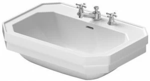 043880 Подвесная раковина настенная овальная Duravit  белая