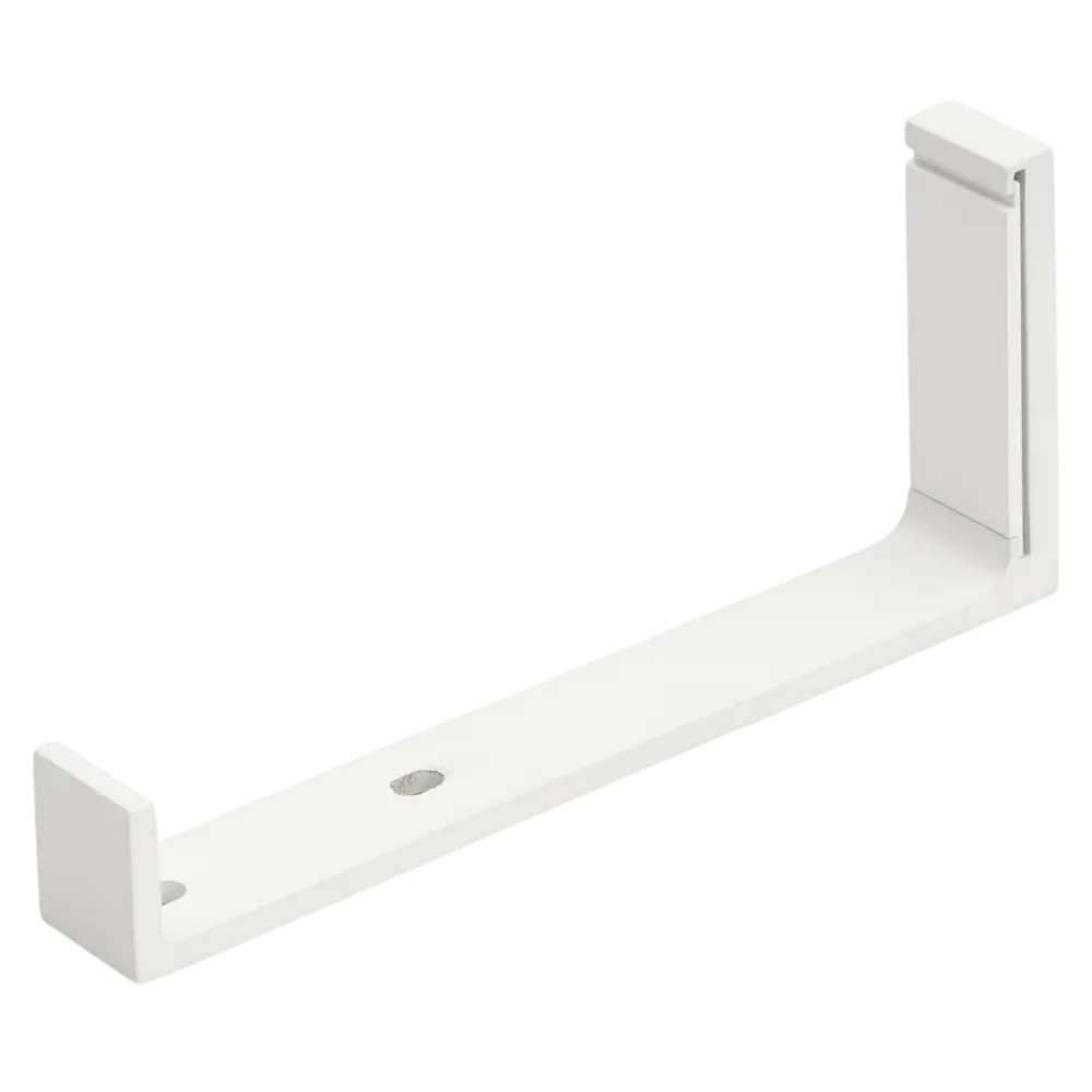 Держатель Orbis Квадро для первой штанги алюминий цвет белый 15 см STLM-2145990