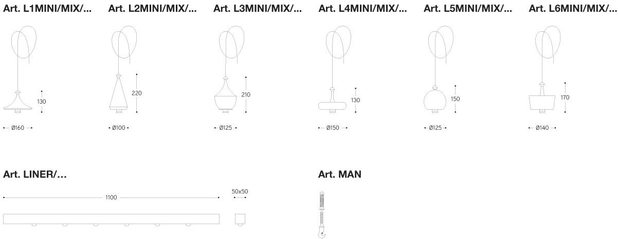 Aldo Bernardi Подвесной светильник из керамики Lustrini sun-id-1464545 - Вид №3