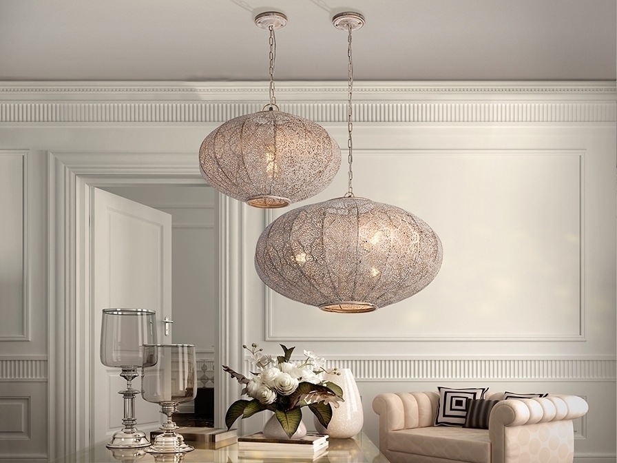 057965 Подвесной светильник 3L Ø56 Schuller India  - Вид №3