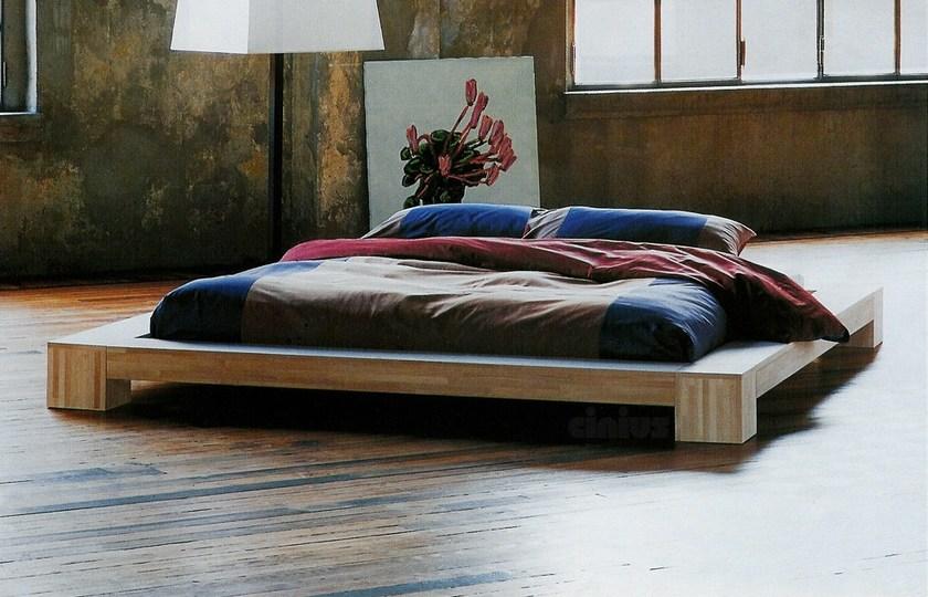 Cinius Двуспальная кровать татами из дерева sun-id-1401233 - Вид №1