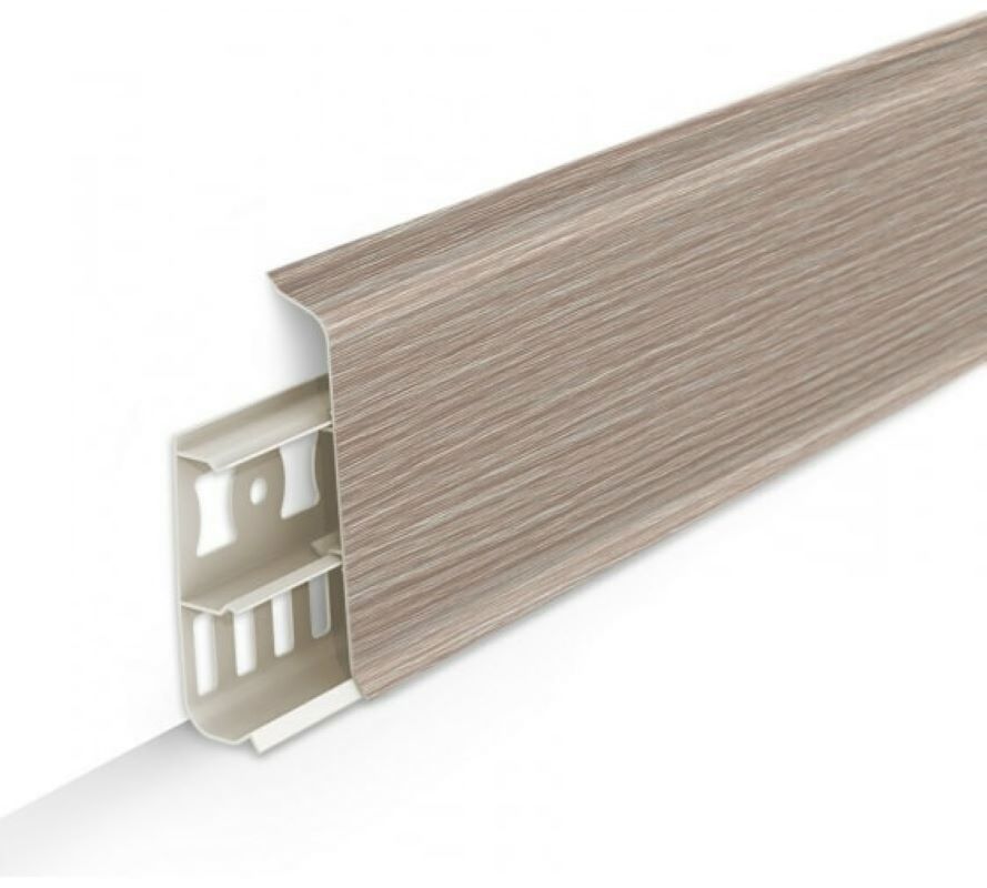 91052695 Плинтус напольный Деконика Акация 2200x21x85 мм STLM-0458811 DECONIKA