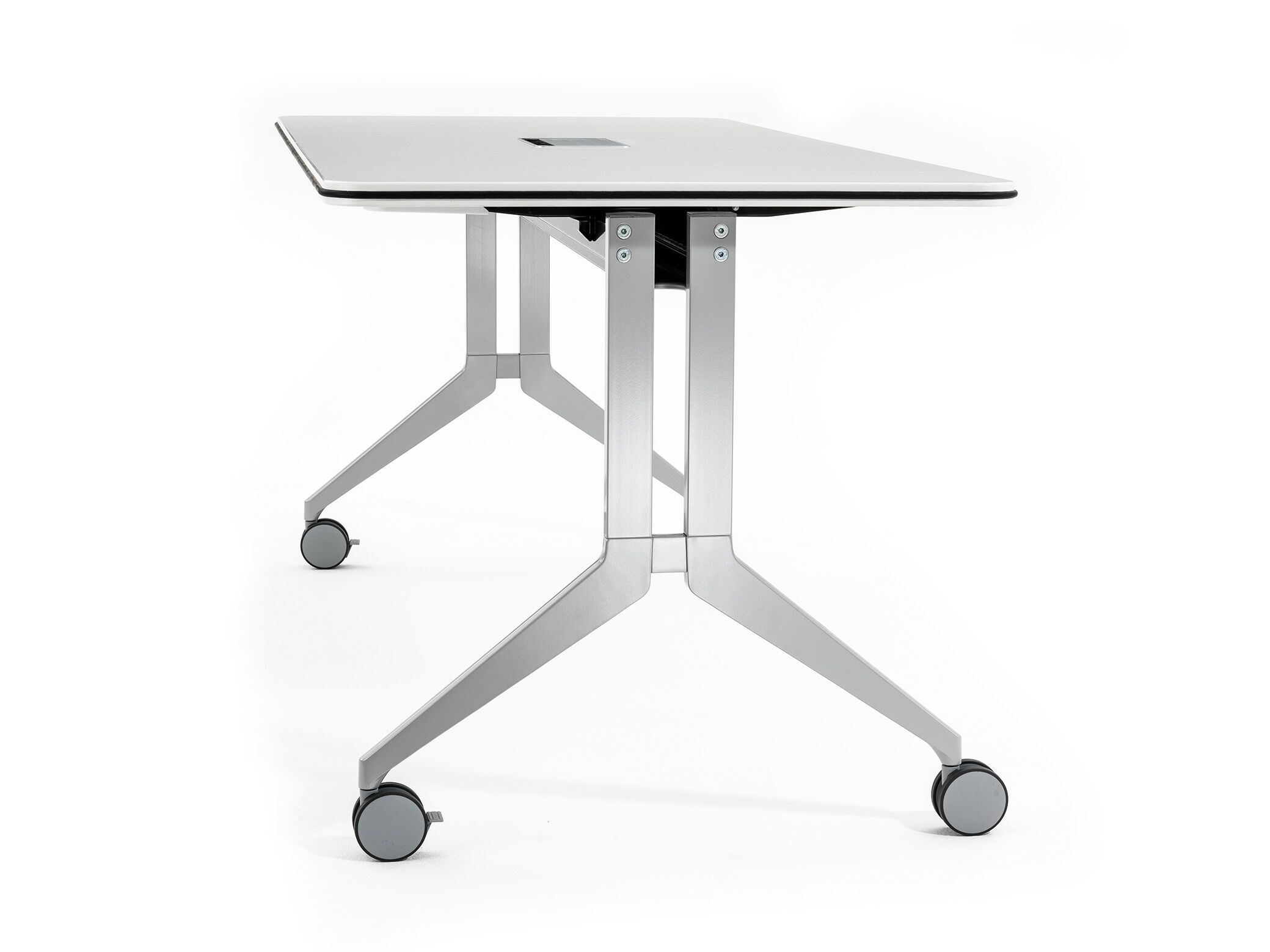 Модульный стол для совещаний из меламина с системой люверсов Haworth PLANES ARCH-00091360 - Вид №1